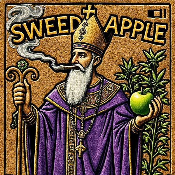 BISHOP SweedT APPLE (regular) 4 szt.