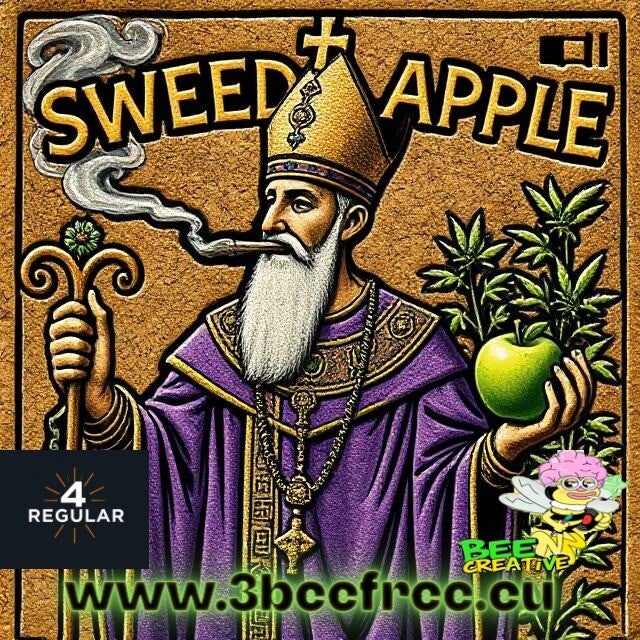BISHOP SweedT APPLE (regular) 4 szt.