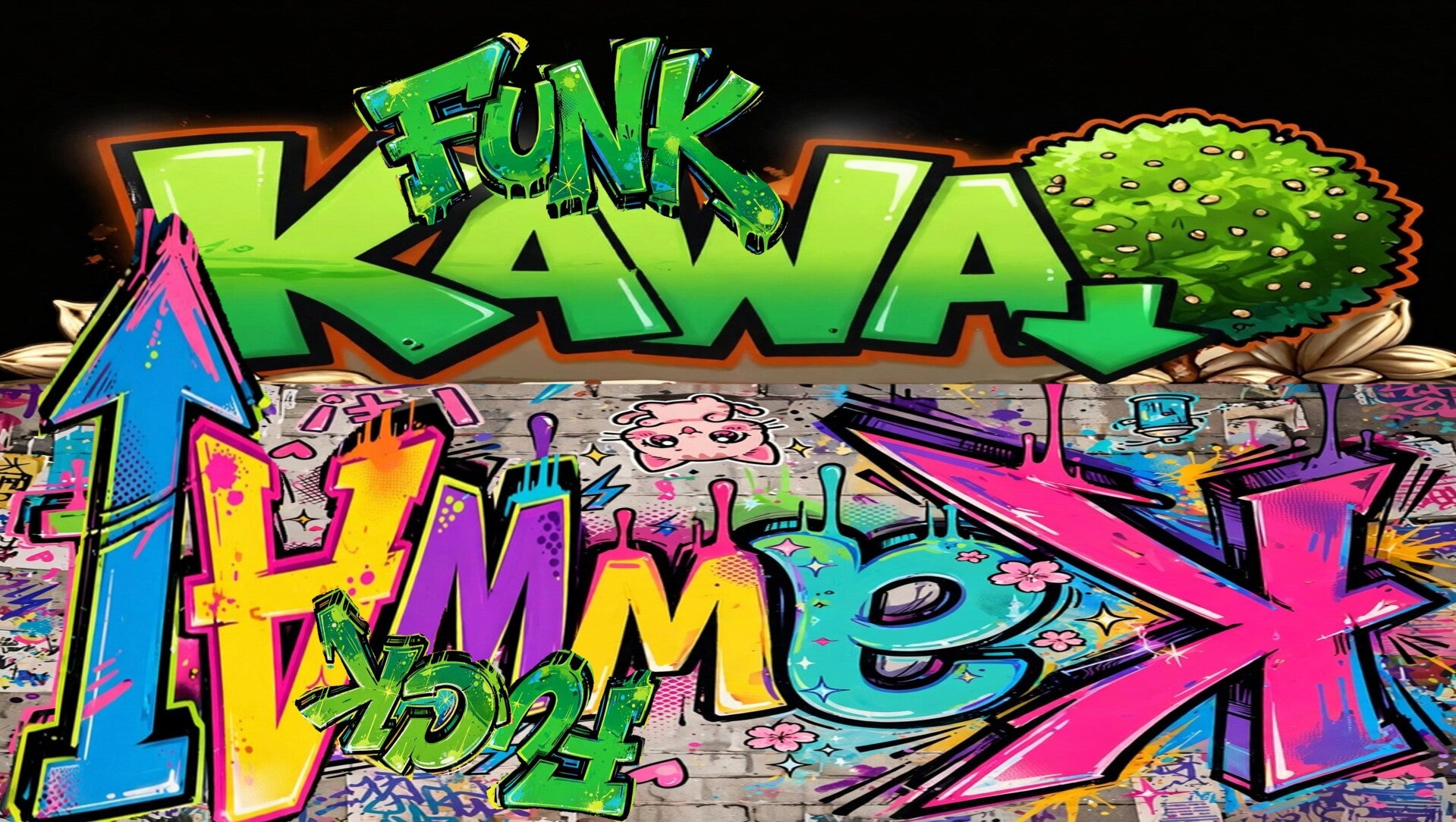 ,,FUCK kawwAI"     4 szt regular