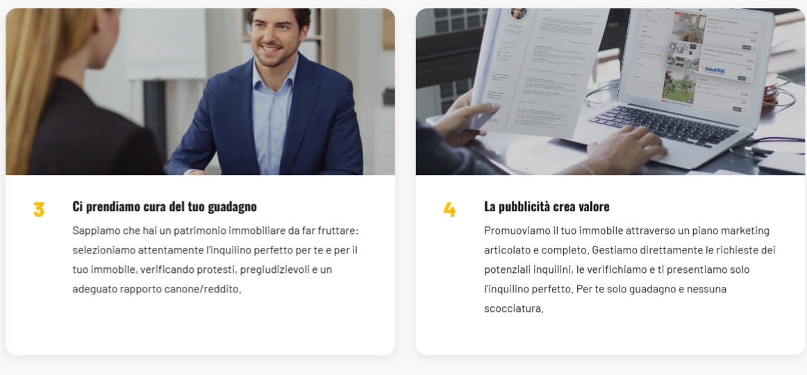 come fare solo affitti