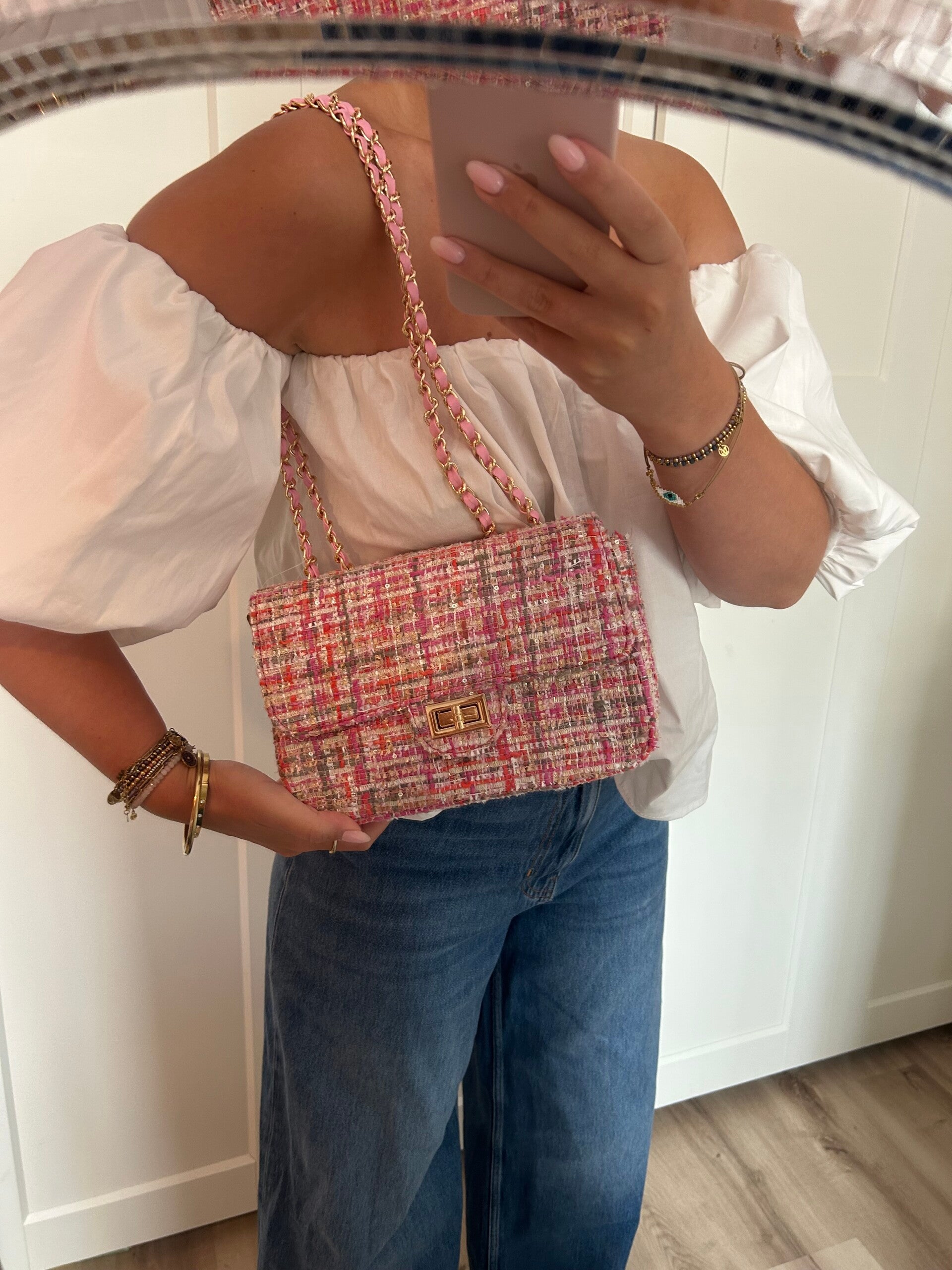 Tas - Multicolor Pink