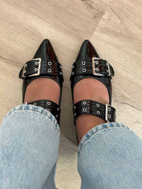 Slingbacks - Black