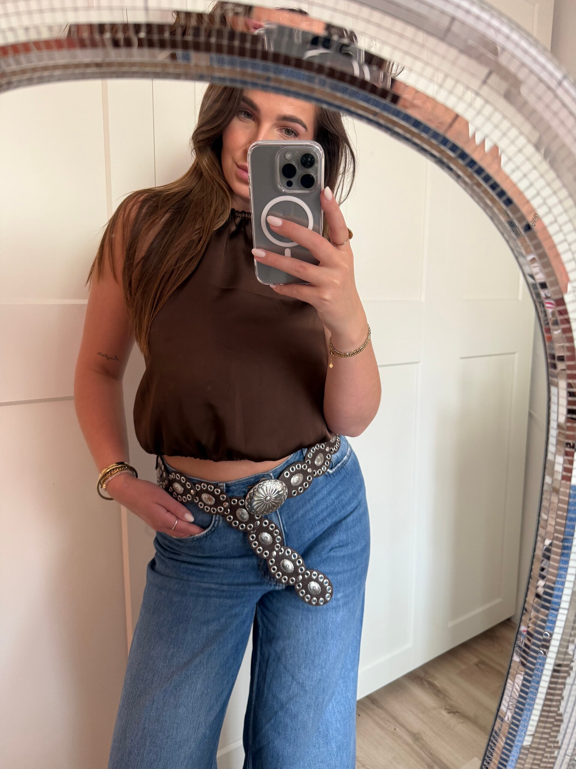 Belt - Western Brown