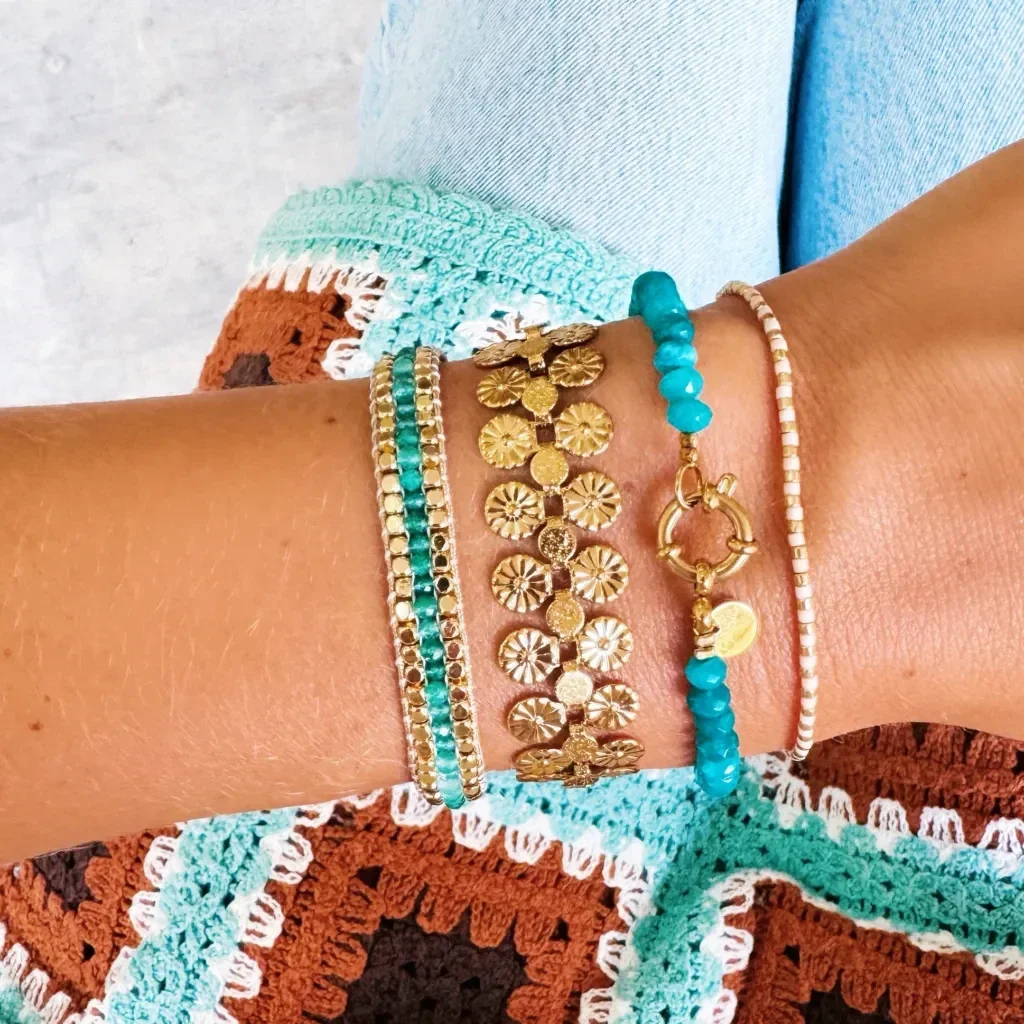 Bazou - Armband - Coins