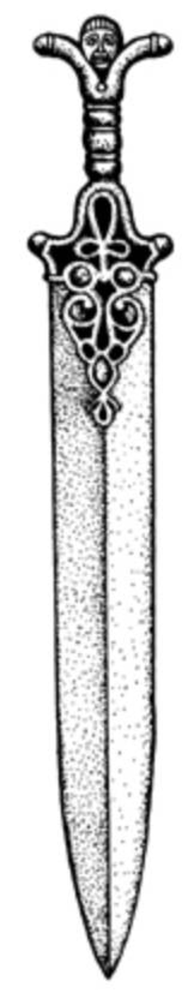 NS F7111 Celtic sword