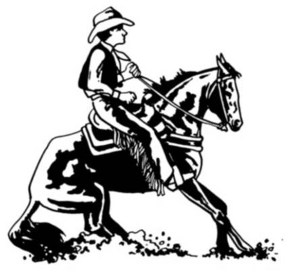 SW K06145/45 Cowboy on horse