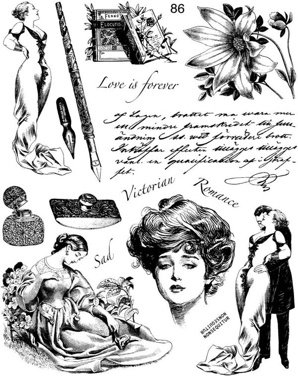 NSPL086 Plate 086 Victorian romance