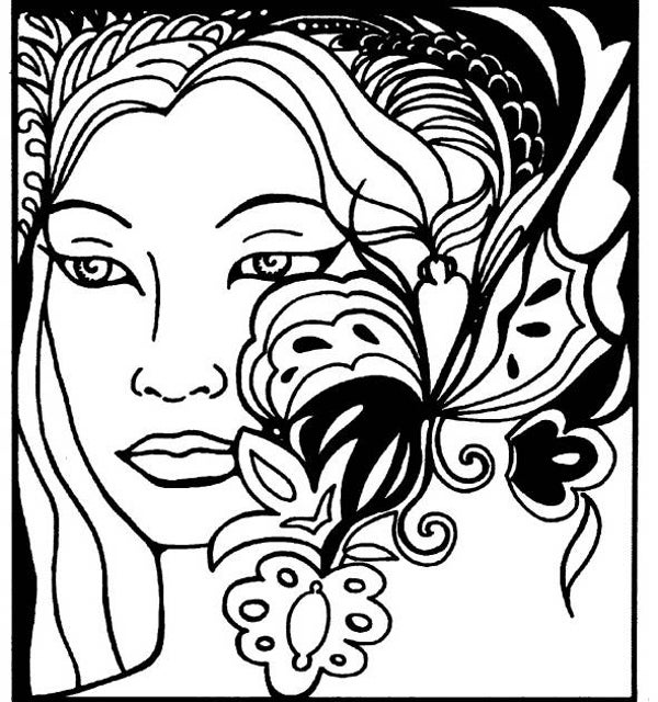 NS Q8113 Art Deco woman