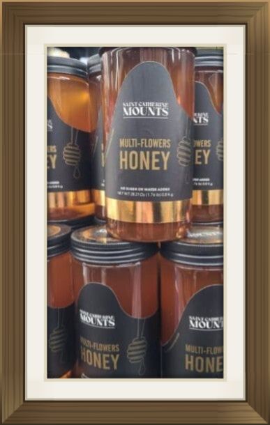 SAINT CATHERINE MOUNTS MULTI-FLOWERS HONEY