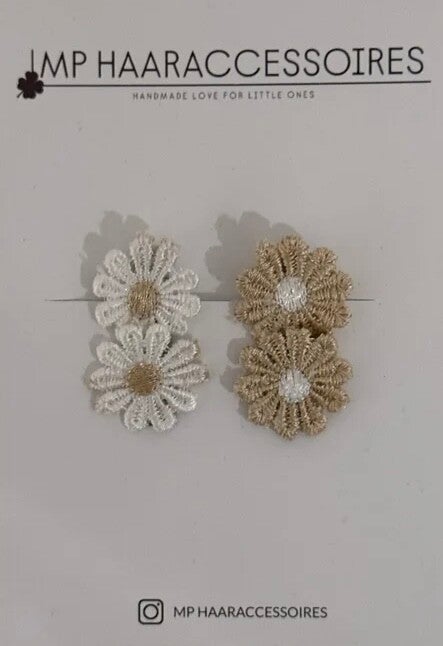 Antislip Haarspeldjes; Flower