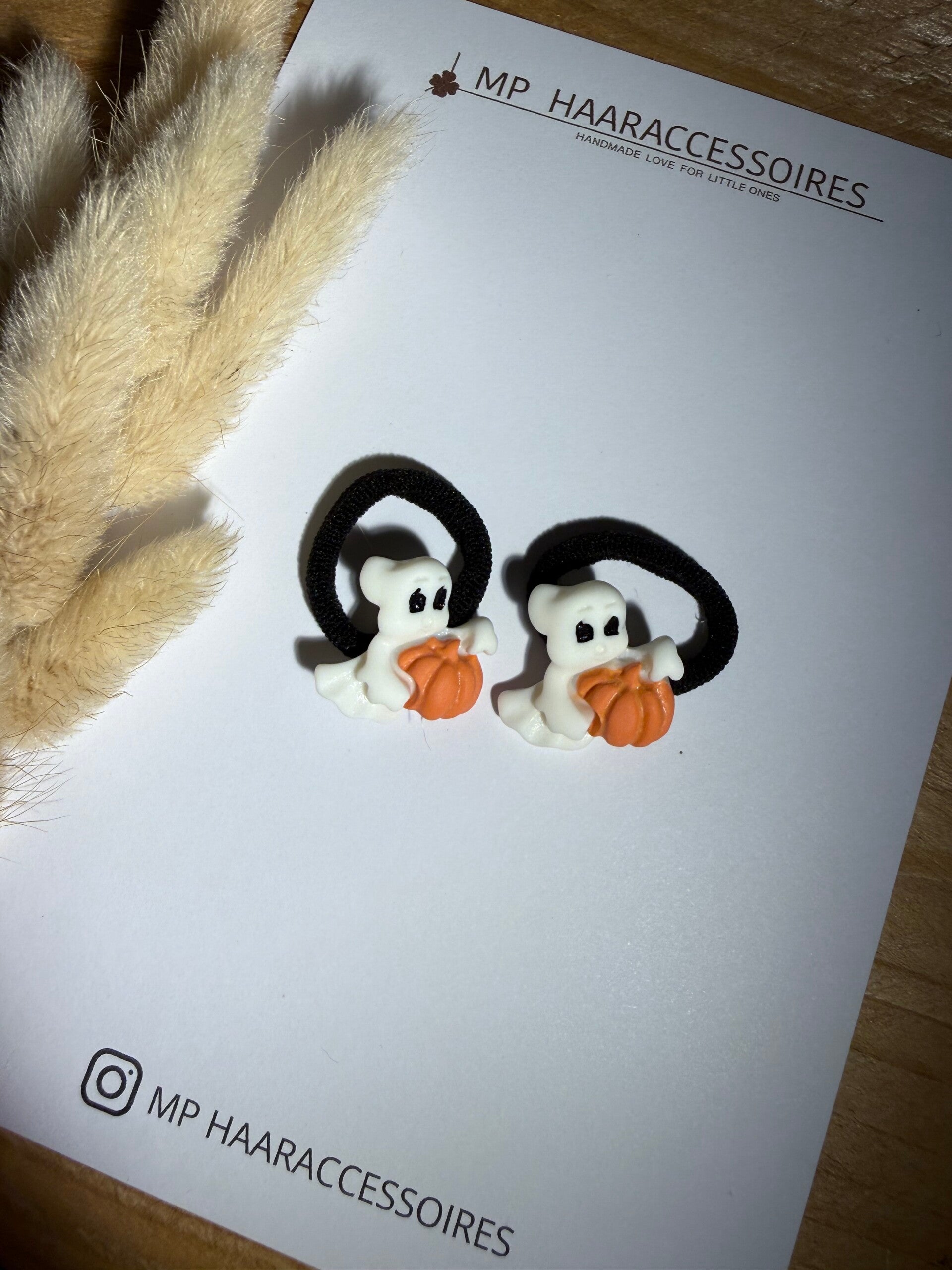 Elastiekjes | Ghost with pumpkin