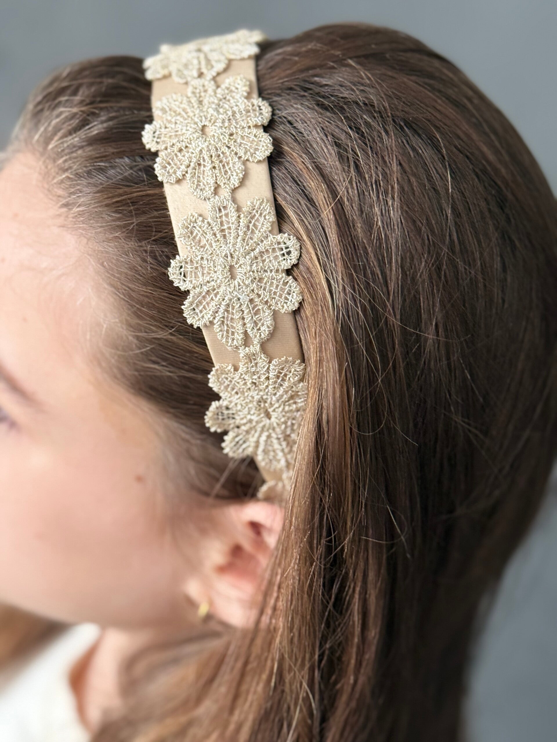 Diadeem | gold flower
