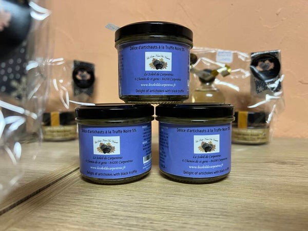 Délice d'artichauts à la truffe noire - 100g -