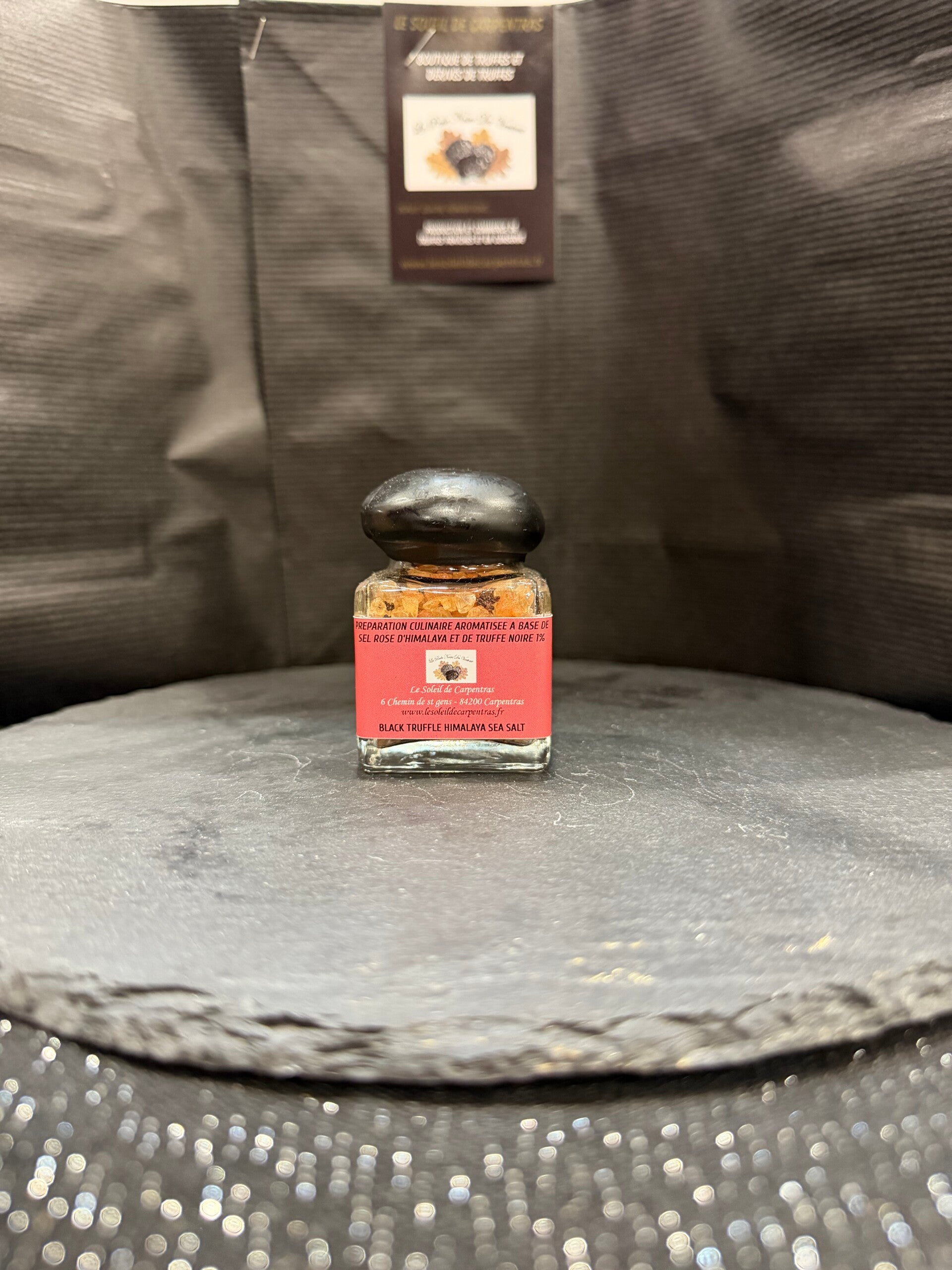 Sel rose de l'Himalaya à la truffe d'hiver - 40g -