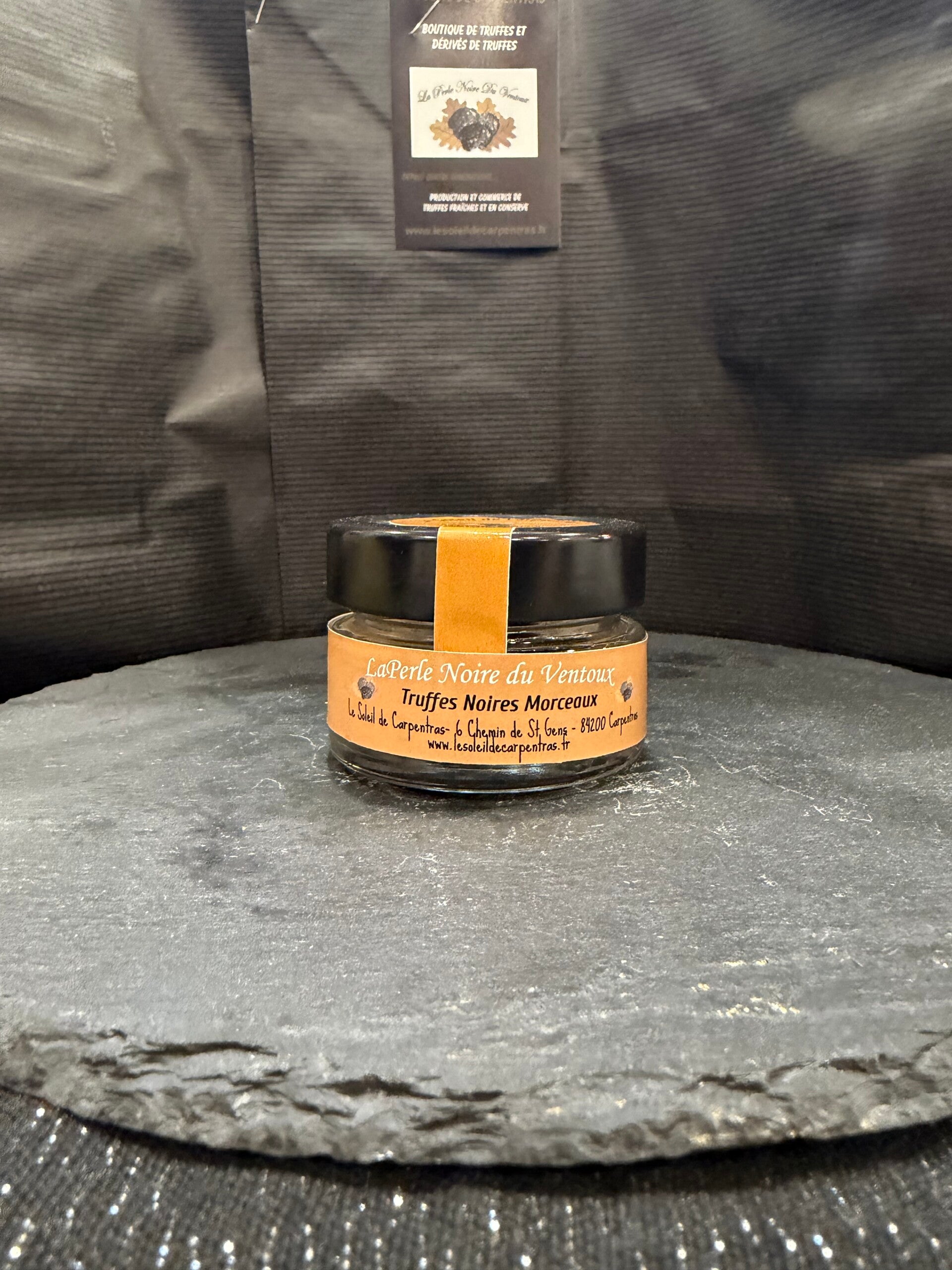 Morceaux truffes noires