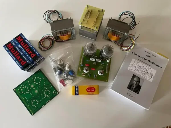 Kit Amplificatore Valvolare su Schema Williamson con KT66