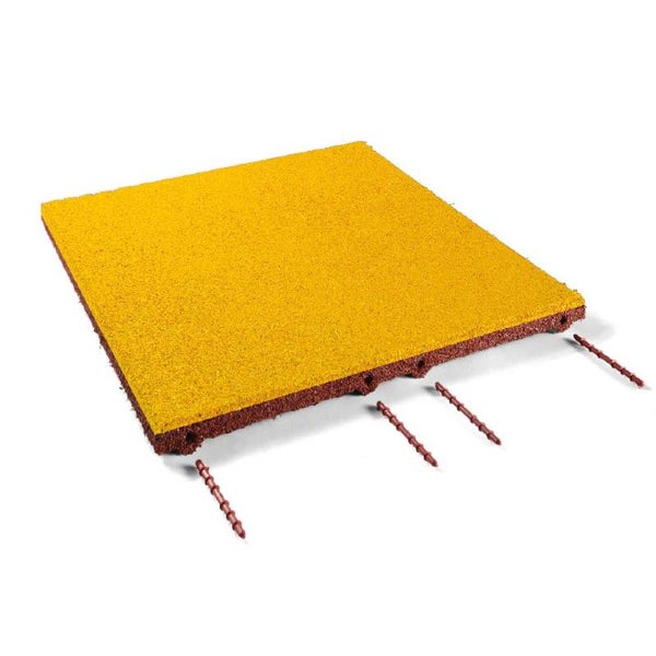 Rubbertegel VBT-E45 met EPDM toplaag ANTRACIET