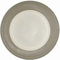 GreenGate Plate Alice Warm Grey 23.5 cm