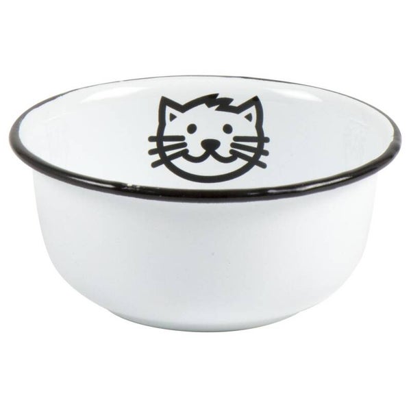 Ib-Laursen Bowl for cat enamel  0443-11