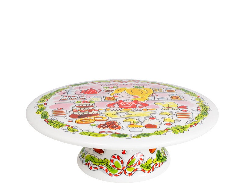 BLOND AMSTERDAM CHRISTMAS 2020: CAKEPLATE ON FOOT 23CM 201155