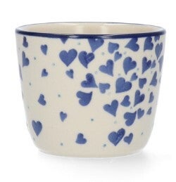 Bunzlau Castle Mug Tumbler 220 ml - Hearts   2289-2874