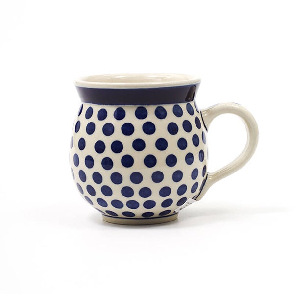 Bunzlau Castle Mug Farmer 240 ml - Blue Dots   1005-0061