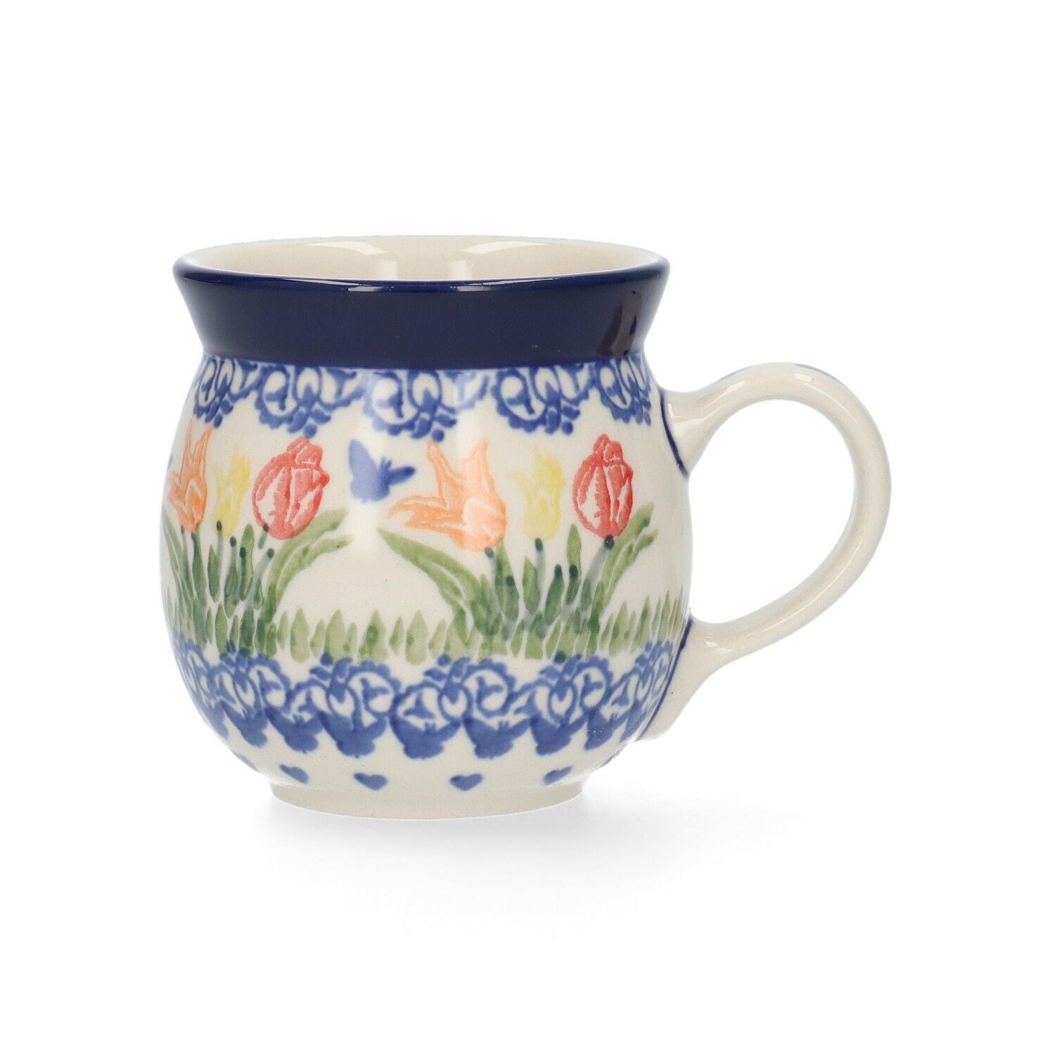 Bunzlau Castle  Mug Farmer 240 ml - Tulip Hearts  1005-3369