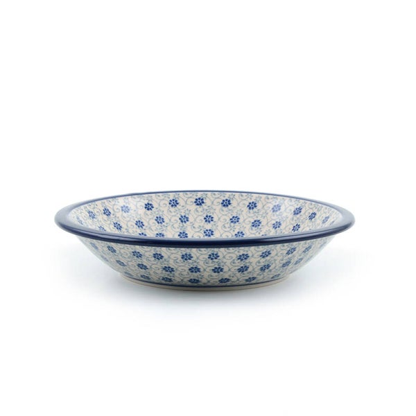 Bunzlau Castle Plate Deep Ø: 21 cm - Flower Fountain 1026-2068