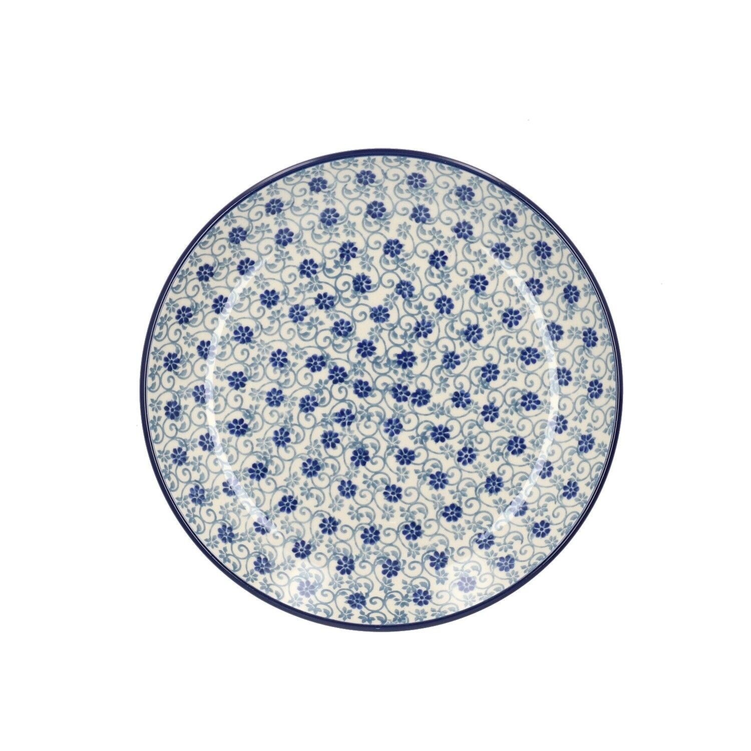 Bunzlau Castle  Plate Ø: 20 cm - Flower Fountain  1086-2068