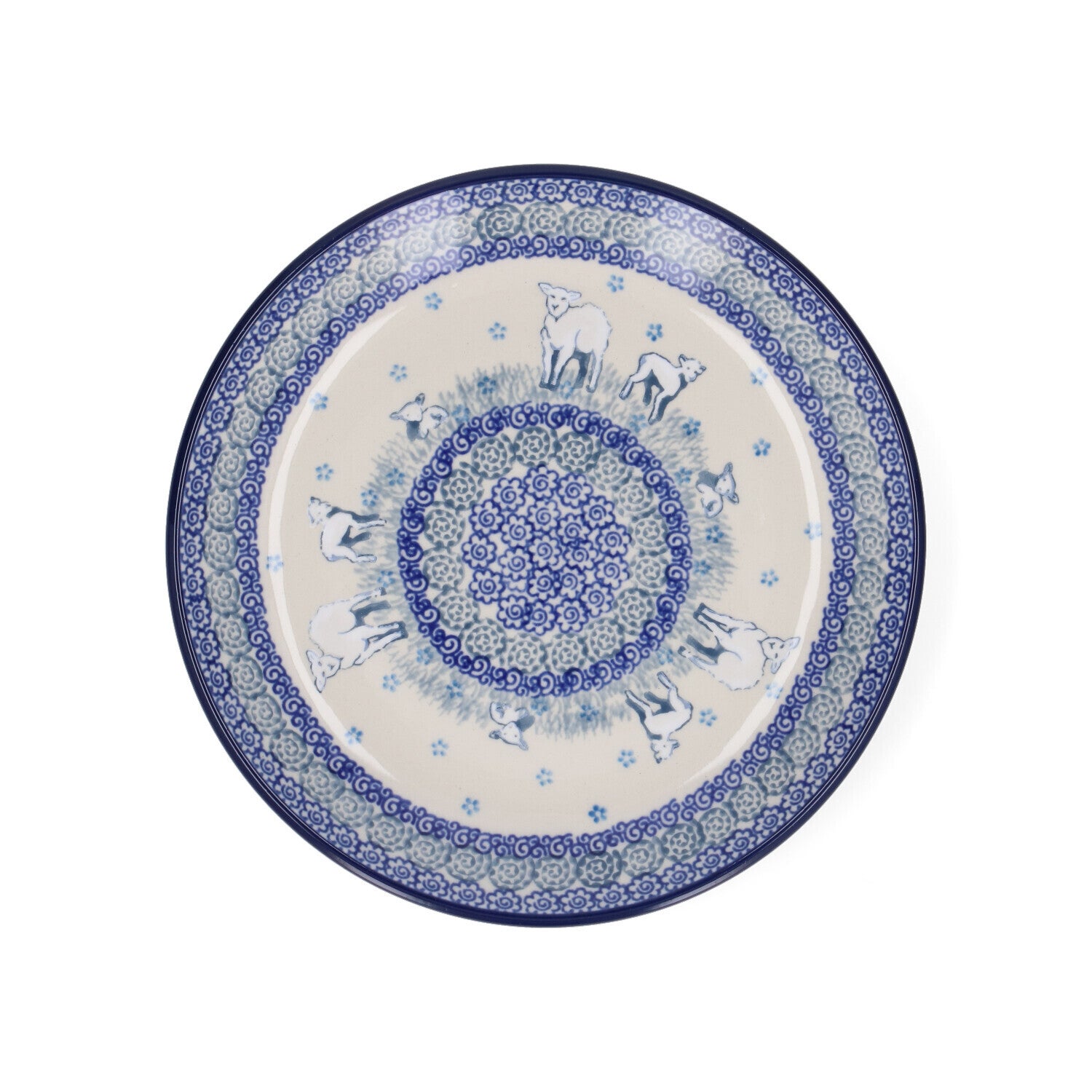 Bunzlau Castle  Plate Ø 20 cm - Sheep  1086-3268