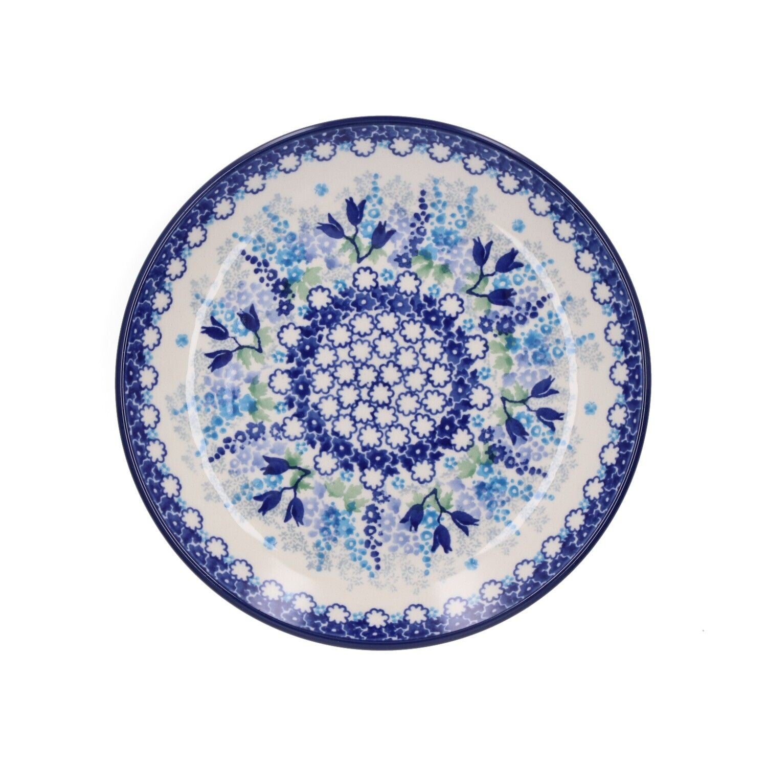 Bunzlau Castle  Plate Ø 20 cm - Blue Garden  1086-3316