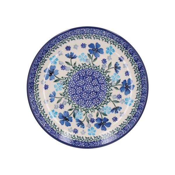 Bunzlau Castle  Plate Ø 20 cm Blossom Blue  1086-3507