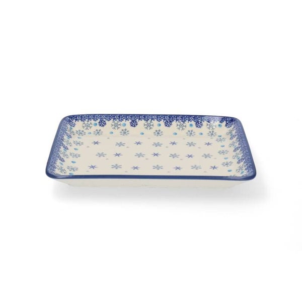 Bunzlau Castle Tray Medium -  Ice Stars 1111-2974
