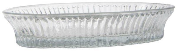 IB-Laursen Glass bowl oval grooved 1146-00