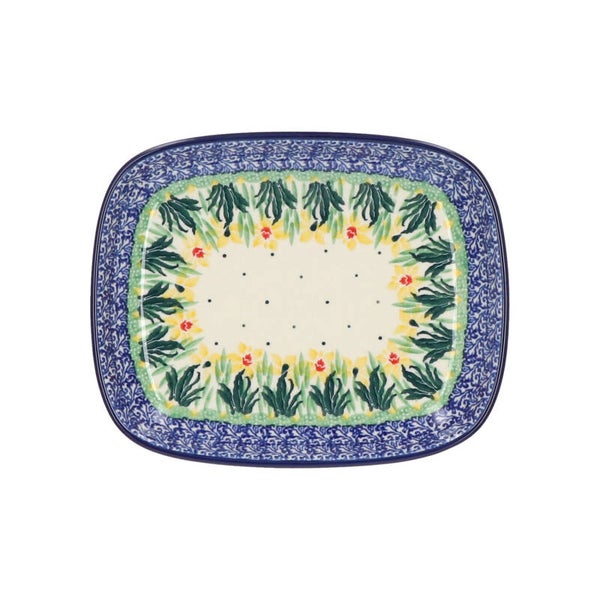Bunzlau Castle Tray - Dancing Daffodils   1160-2754