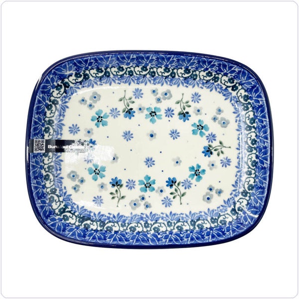 Bunzlau Castle  Dish Rectangle Wild Daisy  1160-3502