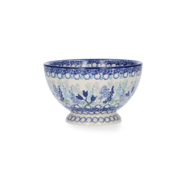 Bunzlau Castle  Bowl on Foot 630 ml - Blue Garden  1206-3316