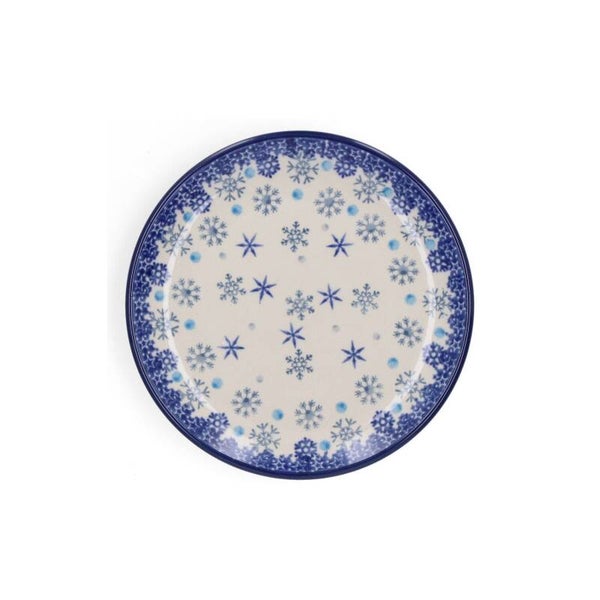 Bunzlau Castle Cake Dish Ø 16 cm - Ice Stars  1261-2974