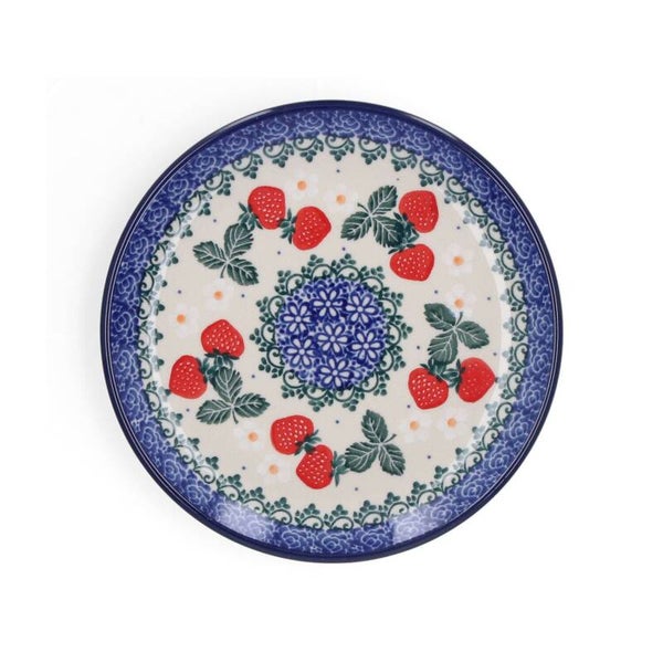 Bunzlau Castle  Cake Dish Ø 16 cm - Strawberries  1261-3494