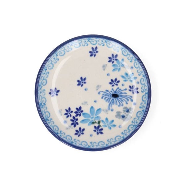 Bunzlau Castle  Teabag Dish Round Flower Valley  1262-3508