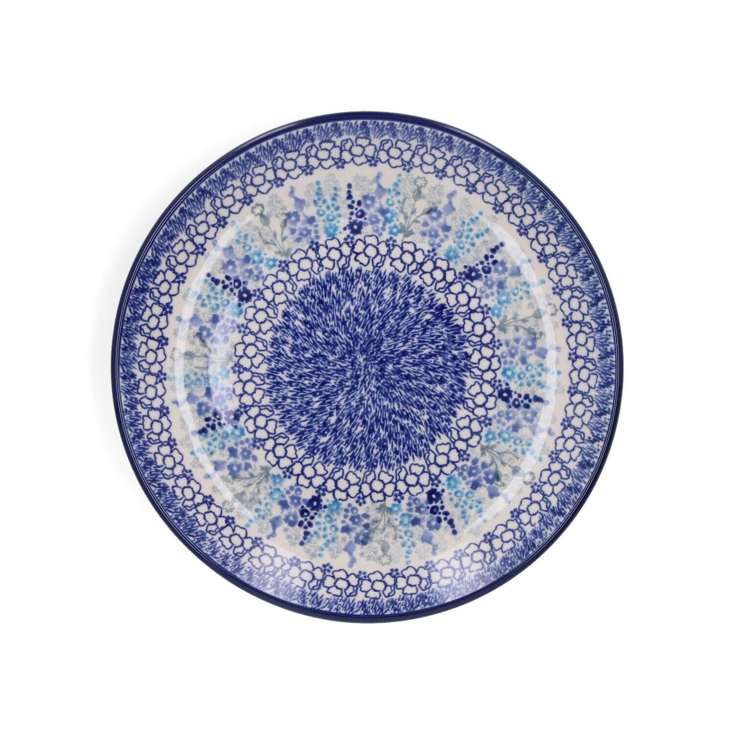 Bunzlau Castle  Plate Ø 23,5 cm - Delphinium  1266-3315
