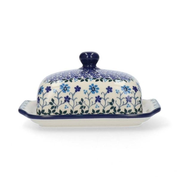 Bunzlau Castle  Butter Dish with Plate - Spring Hill  1295-2785