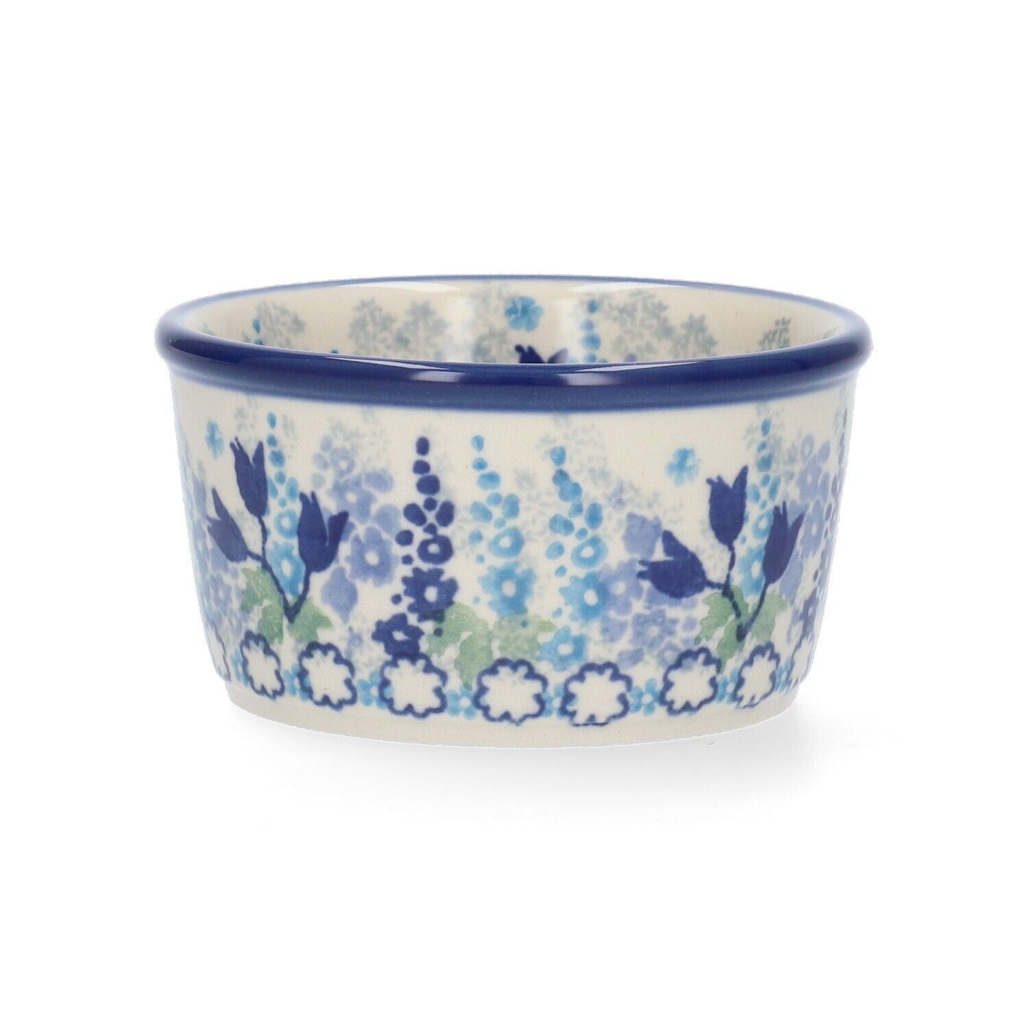 Bunzlau Castle Ramekin Bowl 190 ml - Blue Garden  1409-3316