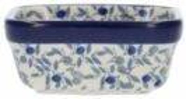 Bunzlau Castle  Bowl Square 170 ml - Blue Olive  1428-2506