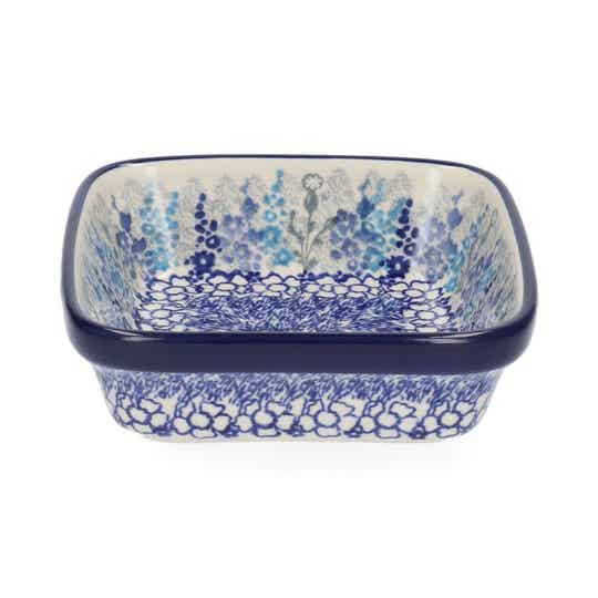Bunzlau Castle  Bowl Square 350 ml - Delphinium  1429-3315