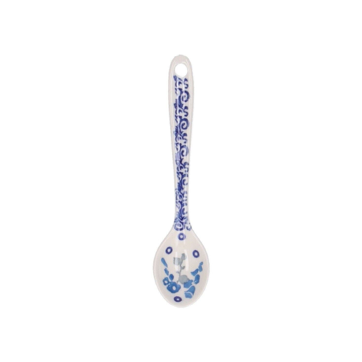 Bunzlau Castle Tea Spoon - Floral Party  1592-2896.