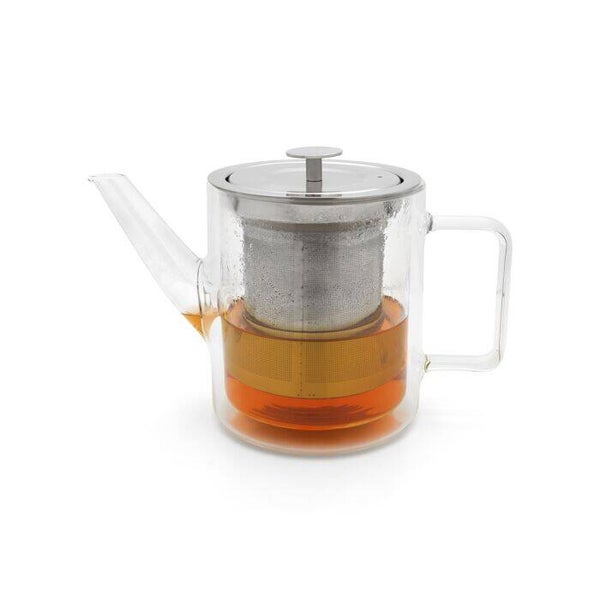 Bredemeijer Theepot San Remo 1,0L dubbelwandig glas  165024