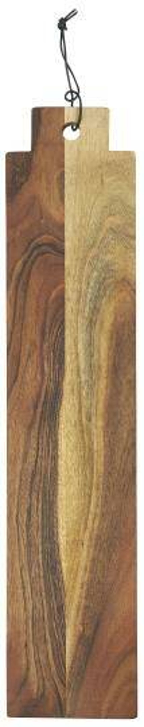 Ib-Laursen Tapas board w/wide handle oblong oiled acacia wood  17007-00