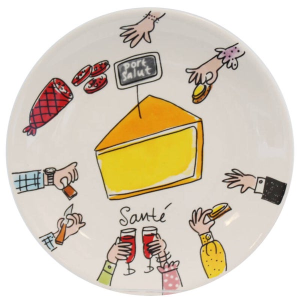 Blond Amsterdam Port Salut Kaasbord - Ø 18 cm - Wit  171517