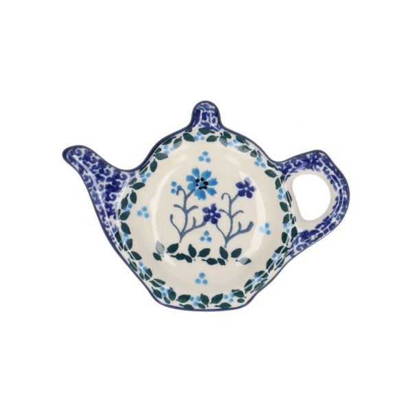 Bunzlau Castle  Teabag Dish Teapot - Spring Hill   1766-2785